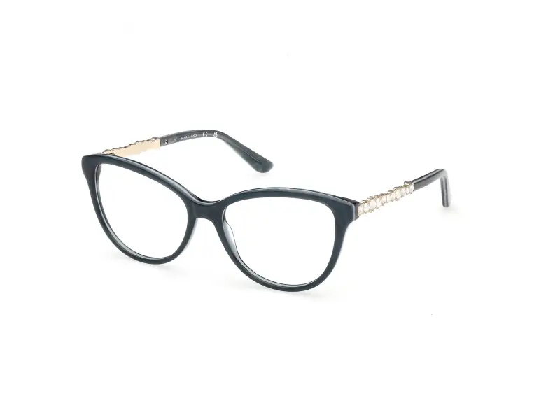 Donna Guess by Marciano GM50060 89 Montature da vista Acetato Turchese Cat Eye Normale