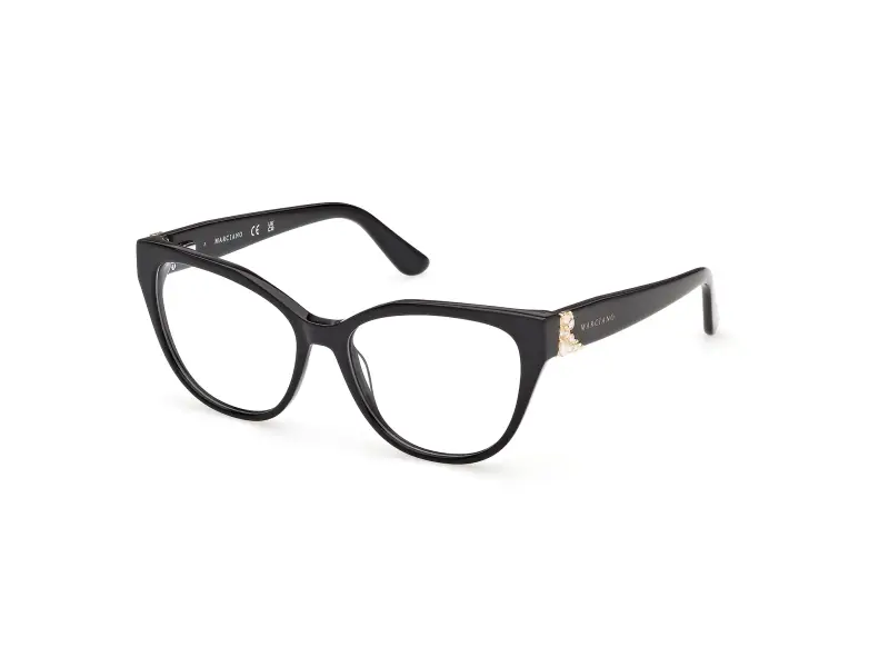 Donna Guess by Marciano GM50061 1 Montature da vista Acetato Nero Cat Eye Normale