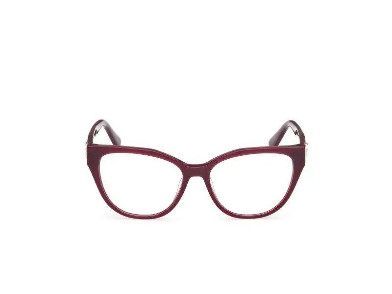 Donna Guess by Marciano GM50061 71 Montature da vista Acetato Bordeaux Cat Eye Normale miniatura 2