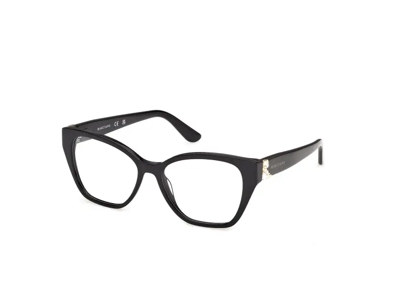 Donna Guess by Marciano GM50063 1 Montature da vista Acetato Nero Cat Eye Normale