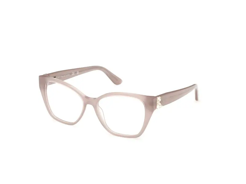 Donna Guess by Marciano GM50063 59 Montature da vista Acetato Beige Cat Eye Normale