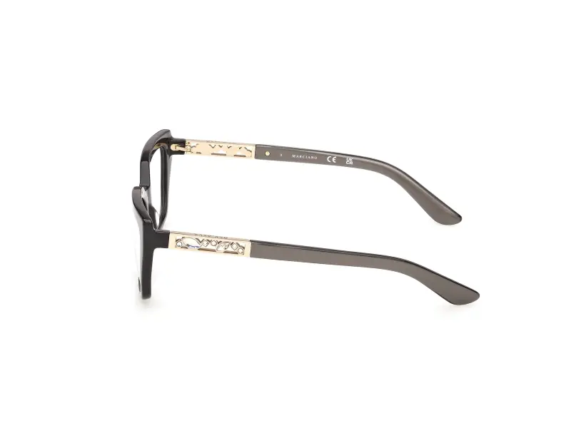 Donna Guess by Marciano GM50064 20 Montature da vista Acetato Grigio Squadrata Normale miniatura 3