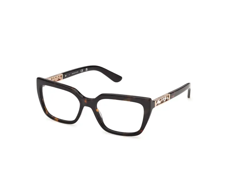 Donna Guess by Marciano GM50064 52 Montature da vista Acetato Havana Squadrata Normale