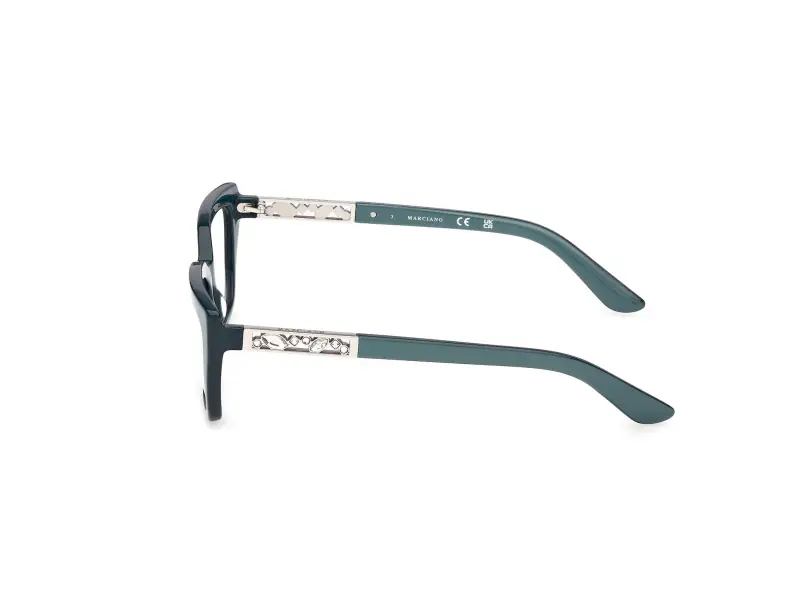 Donna Guess by Marciano GM50064 87 Montature da vista Acetato Turchese Squadrata Normale miniatura 3