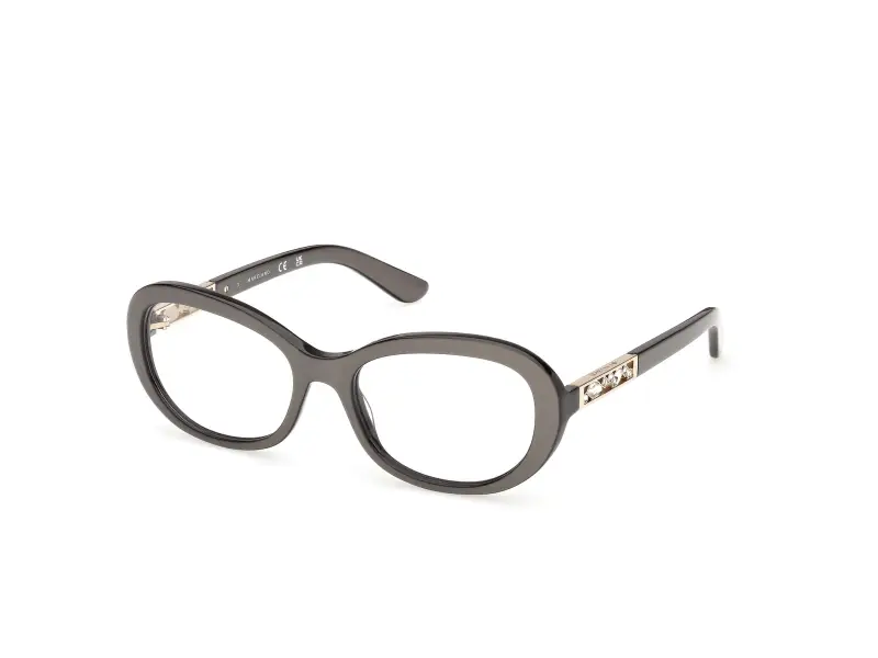 Donna Guess by Marciano GM50065 20 Montature da vista Acetato Grigio Rotonda Normale
