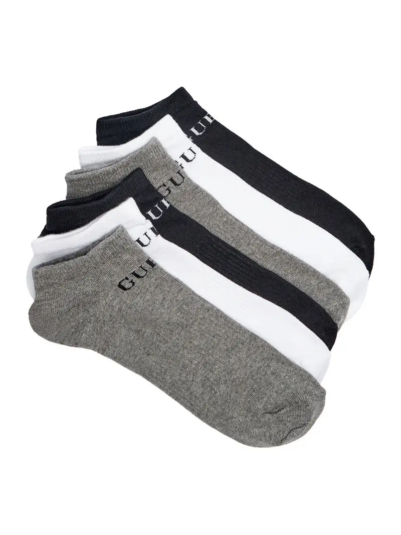 calzini guess 6pack da uomo - multicolore