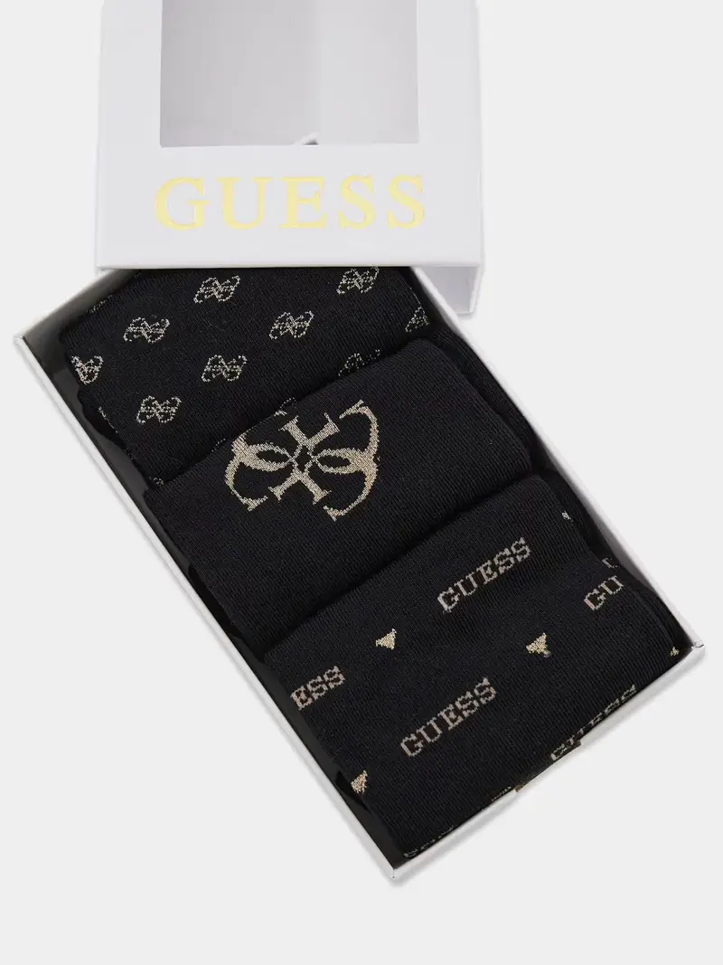 Calzino giallo / nero miniatura 3