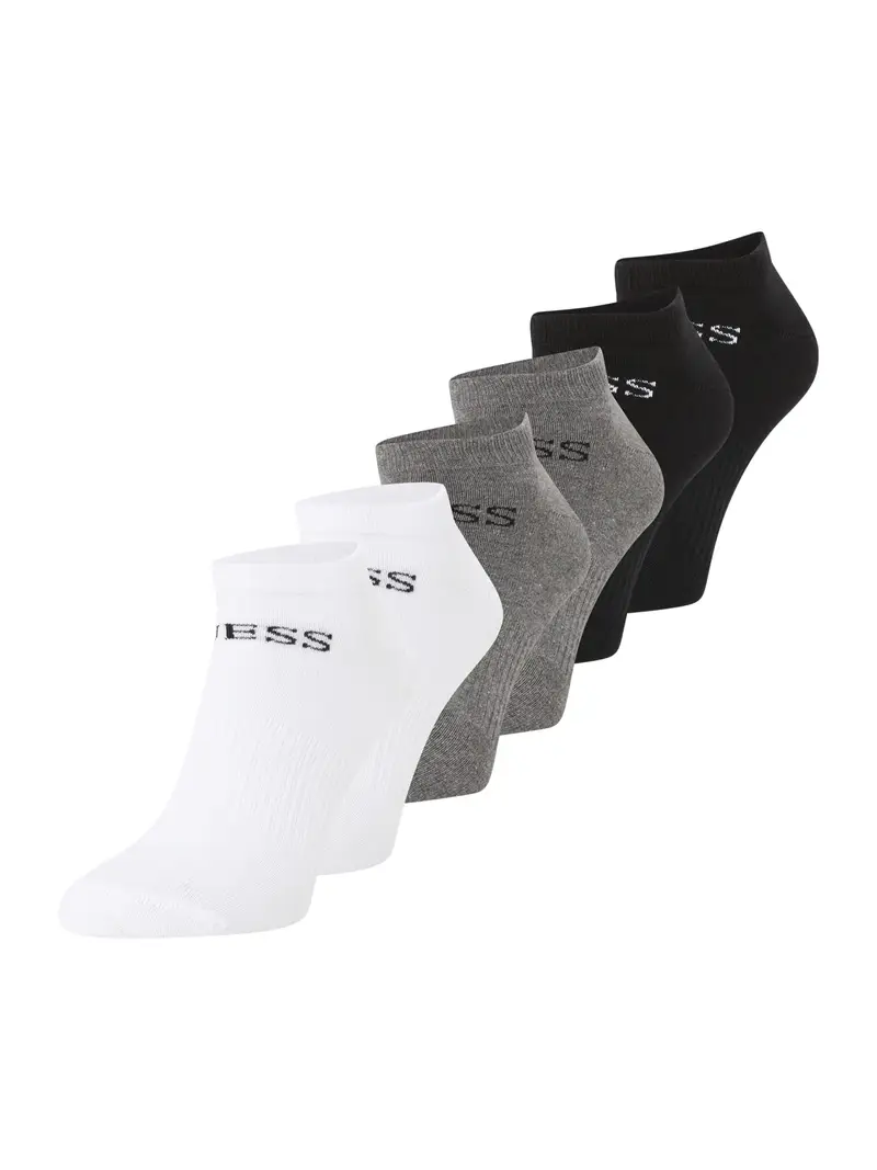 GUESS Calzino  grigio / nero / bianco