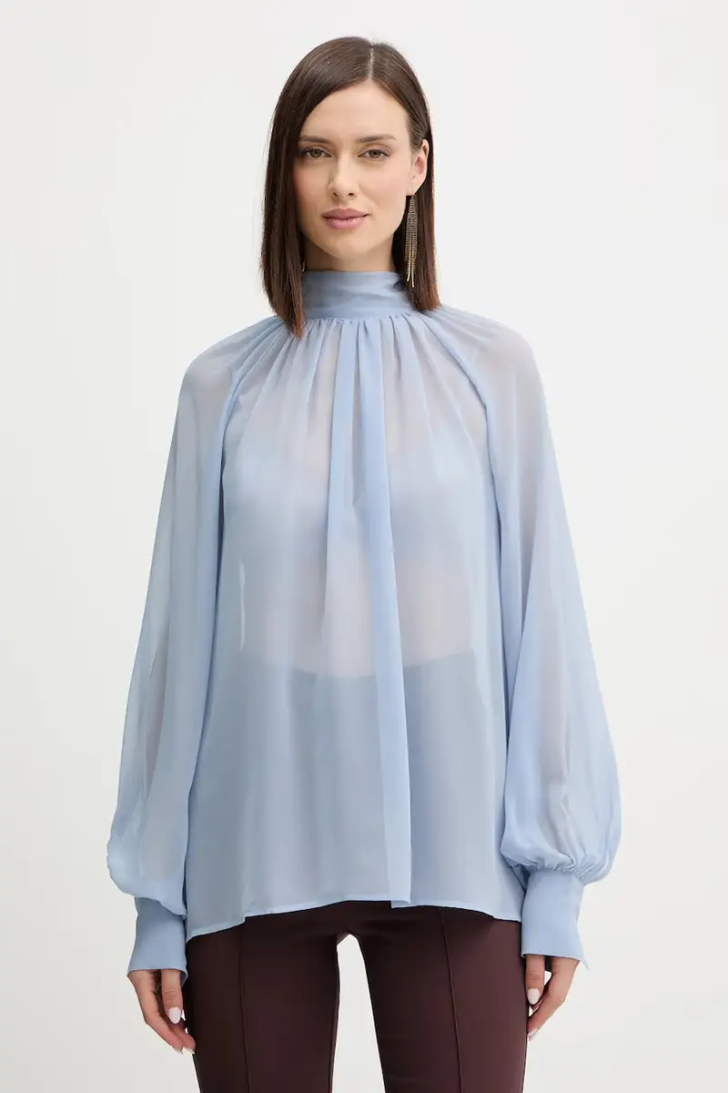 camicetta AUDRINE donna colore blu W5BH84 W3022