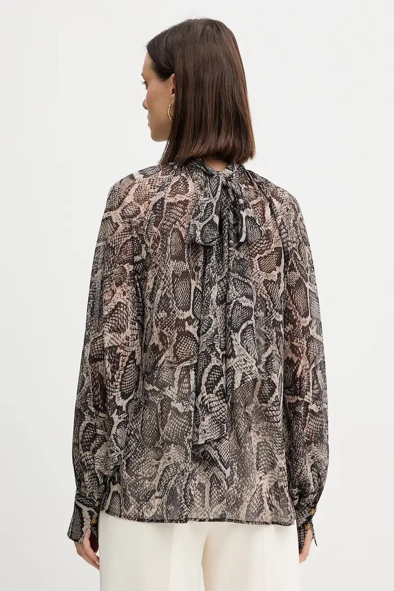 camicetta AUDRINE donna colore nero W5BH84 W3022 miniatura 3