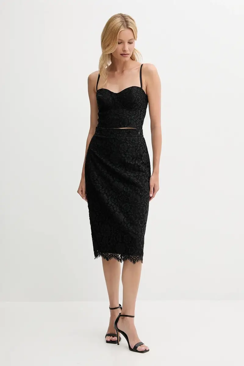 camicetta JOSIANE donna colore nero W5YH42 WHD00 miniatura 2