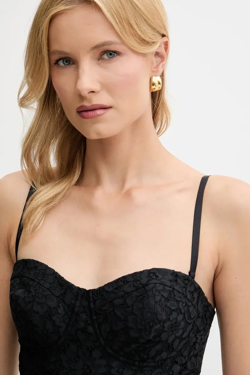 camicetta JOSIANE donna colore nero W5YH42 WHD00 miniatura 4