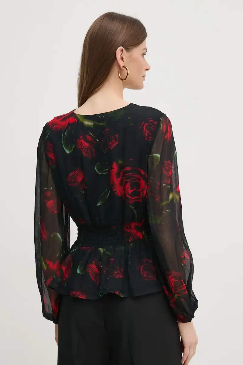 camicetta MISHKA donna colore nero W5RH71 WGWX0 miniatura 3