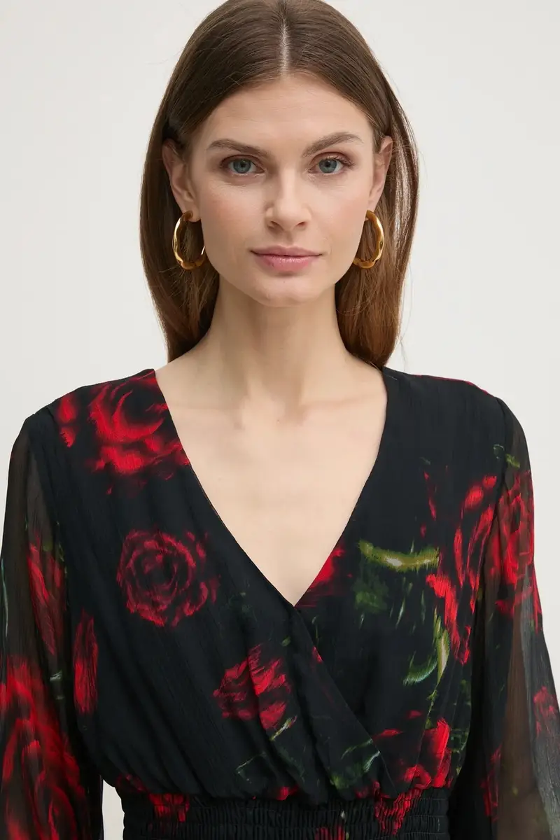 camicetta MISHKA donna colore nero W5RH71 WGWX0 miniatura 4