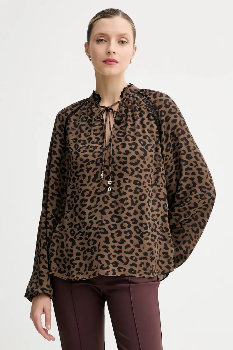 camicetta NEW JOSETTE donna colore marrone W5BH74 WGLA2