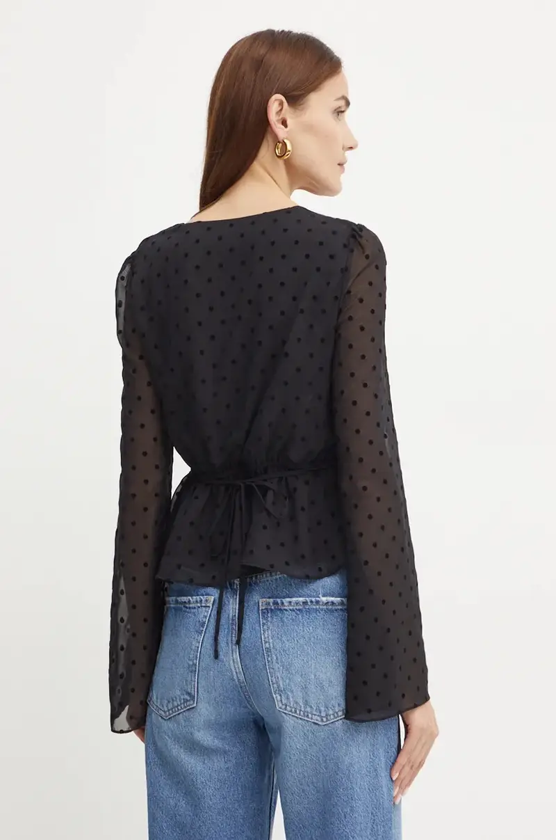 camicetta OLYMPE donna colore nero W4BH64 WGLF0 miniatura 3