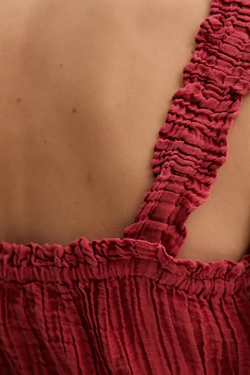 camicetta REYA donna colore rosso con applicazione W5GH0U WE340 miniatura 5