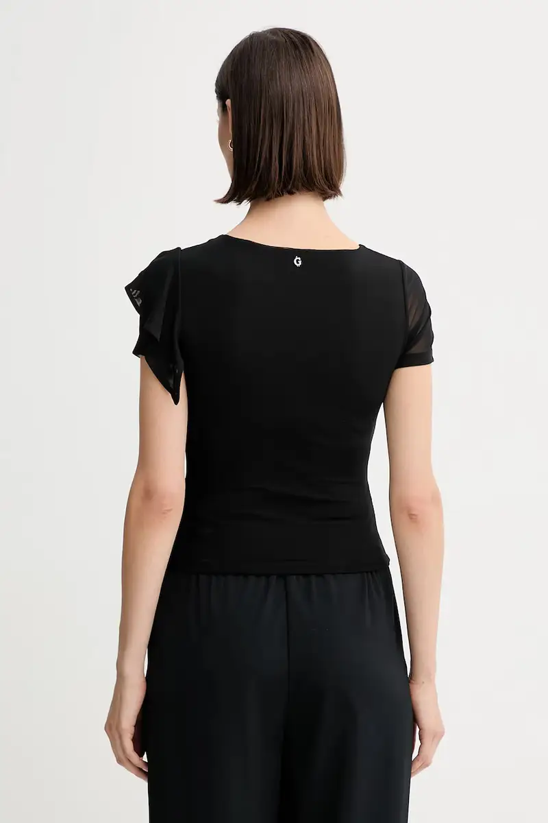 camicetta VERDIANA donna colore nero W5YP08 KCZC2 miniatura 3