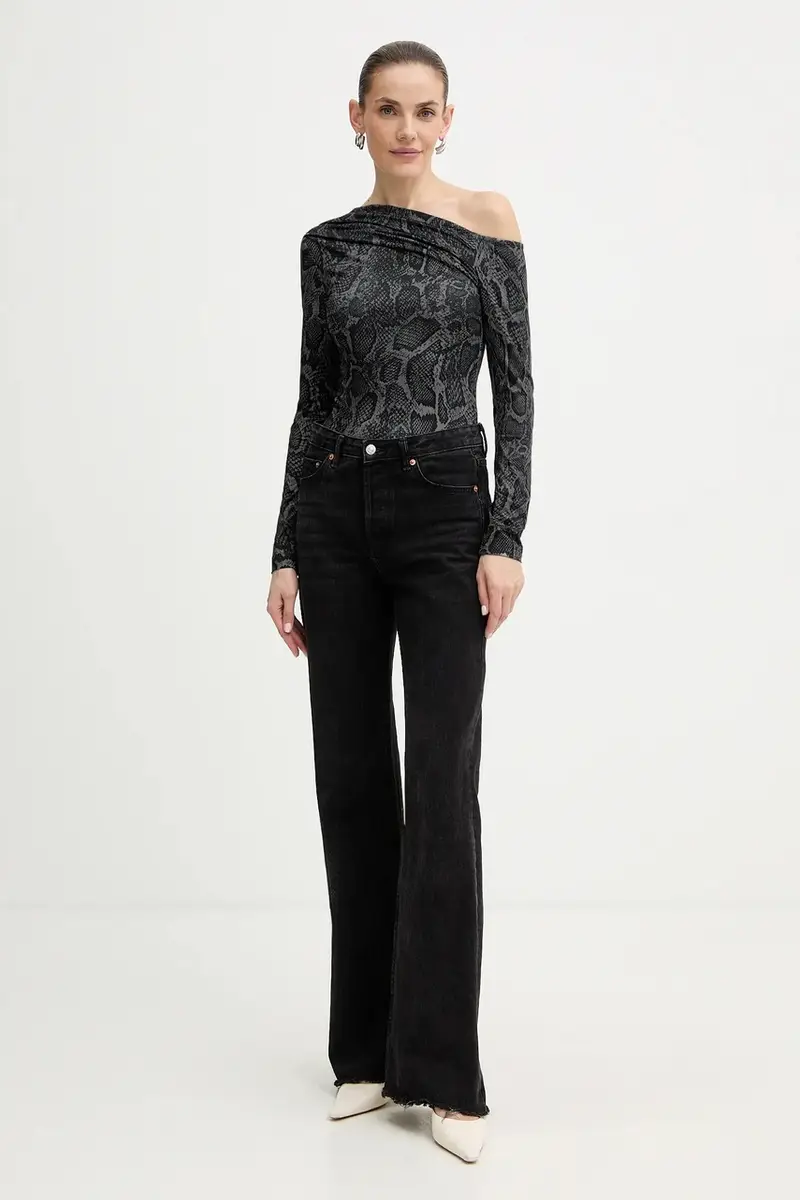 camicia a maniche lunghe ANITA Grigio miniatura 2