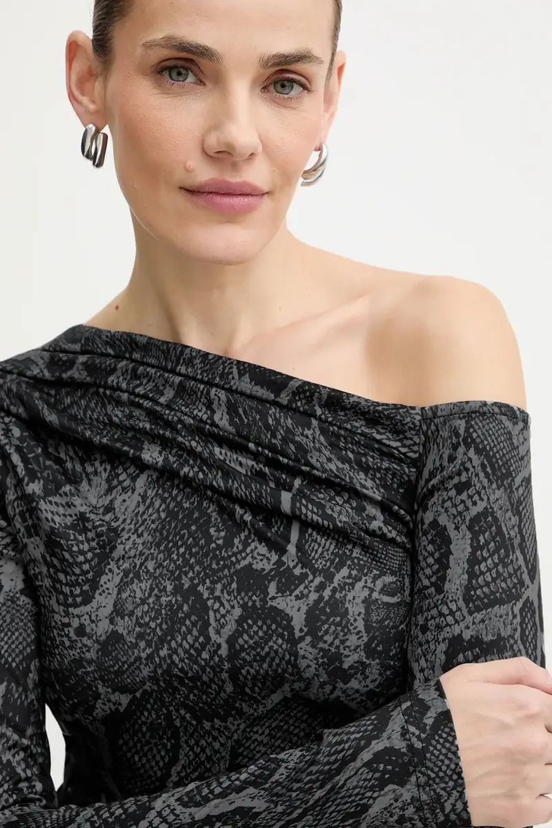 camicia a maniche lunghe ANITA Grigio miniatura 4