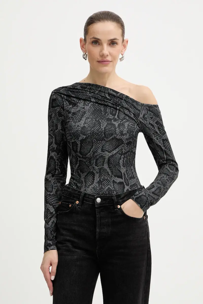 camicia a maniche lunghe ANITA Grigio