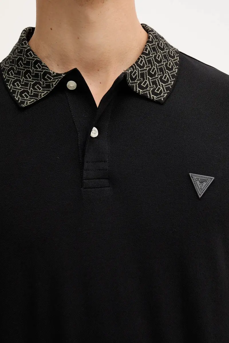 camicia a maniche lunghe uomo colore nero M5YP58 K7O64 miniatura 5