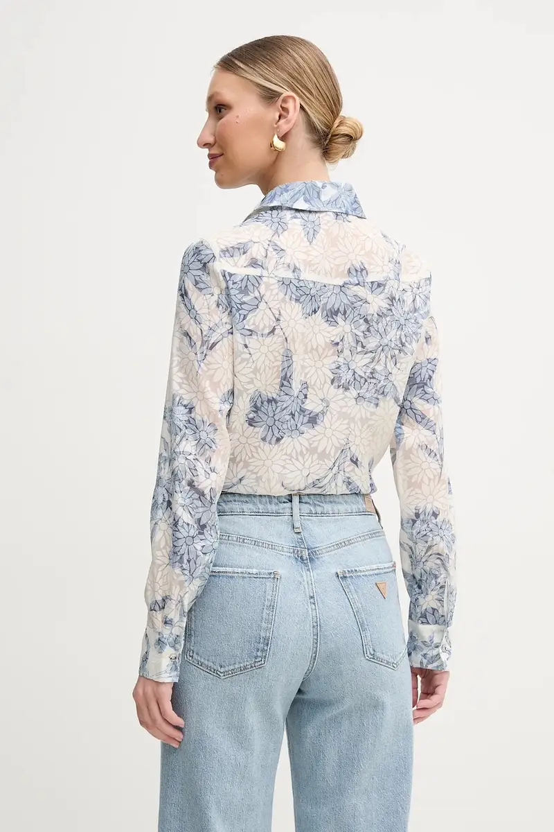 camicia ADELAIDE donna colore beige W5GH03 WH4K2 miniatura 3