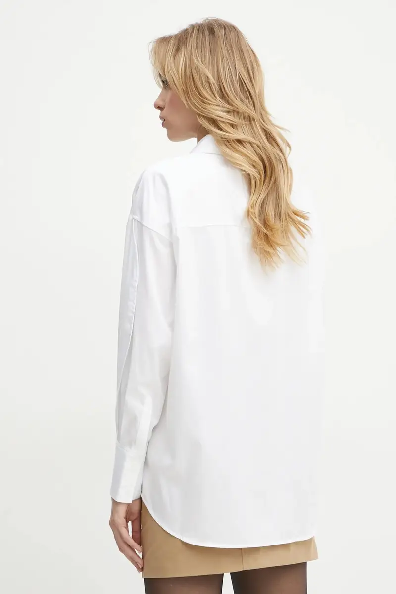 camicia AMA donna colore beige W5RH58 WAF10 miniatura 3