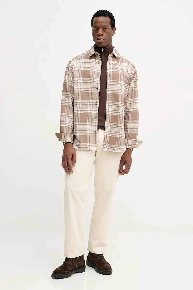 camicia Beige miniatura 2