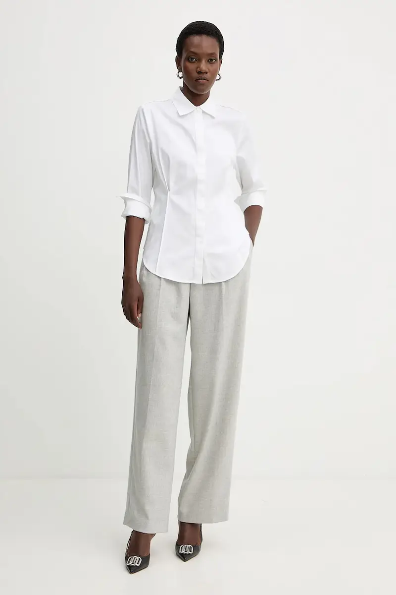 camicia CASSIDY donna colore bianco W5BH64 WAF10 miniatura 2