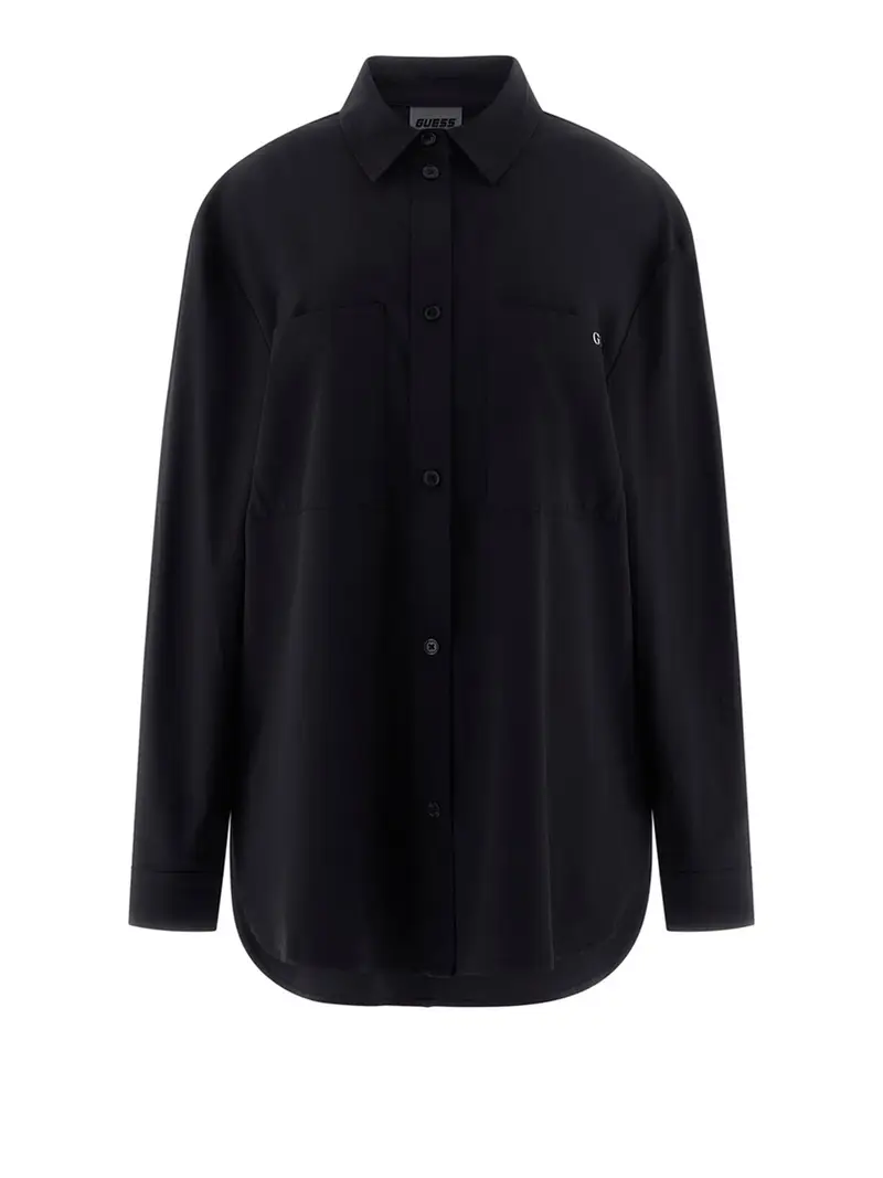 camicia casual guess da donna - nero