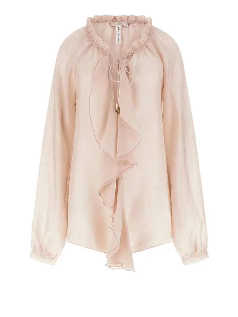 camicia casual maelys guess da donna - rosa