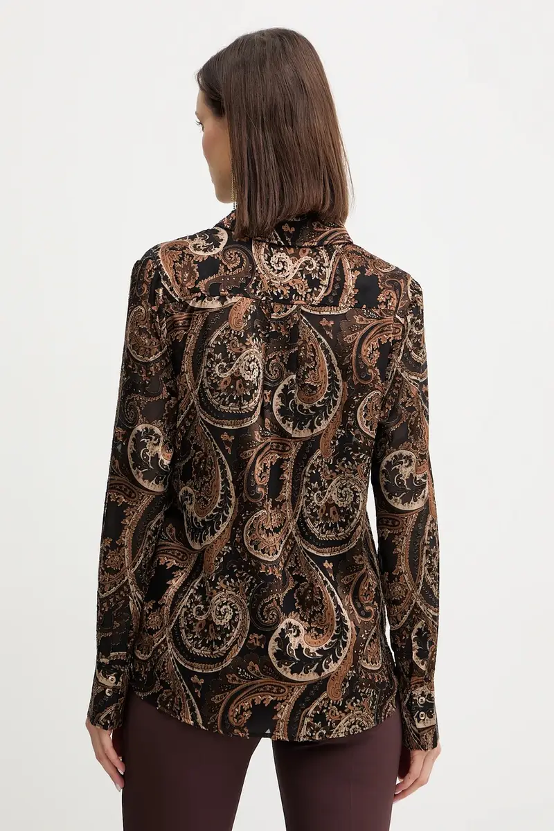 camicia CLARISSE donna colore marrone W5BH78 W2770 miniatura 3