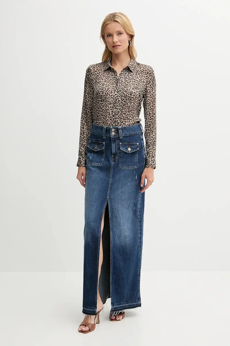 camicia CLOUIS donna colore beige W5YH0X WDW82 miniatura 2