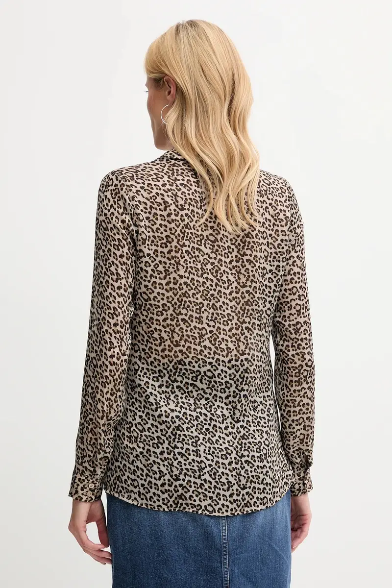 camicia CLOUIS donna colore beige W5YH0X WDW82 miniatura 3