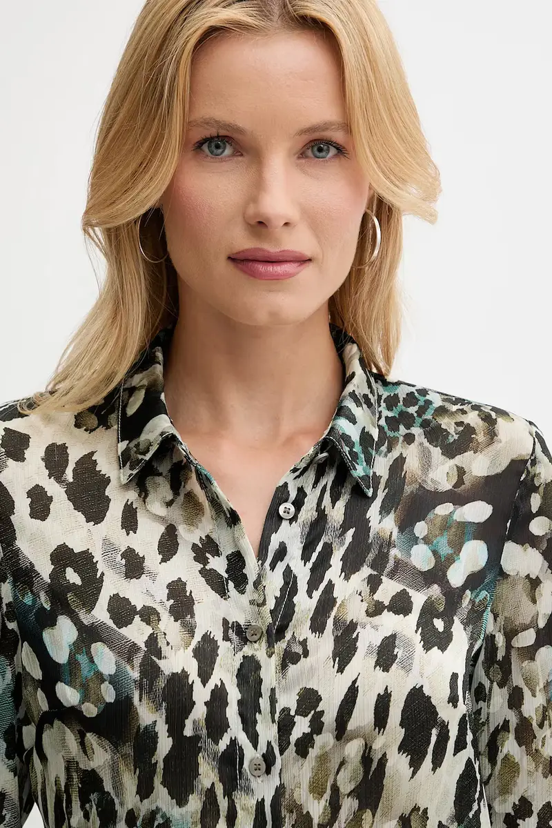 camicia CLOUIS donna colore nero W5YH0X WDW82 miniatura 4