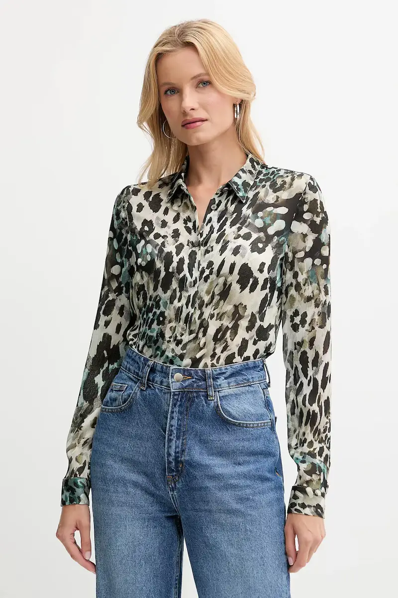 camicia CLOUIS donna colore nero W5YH0X WDW82