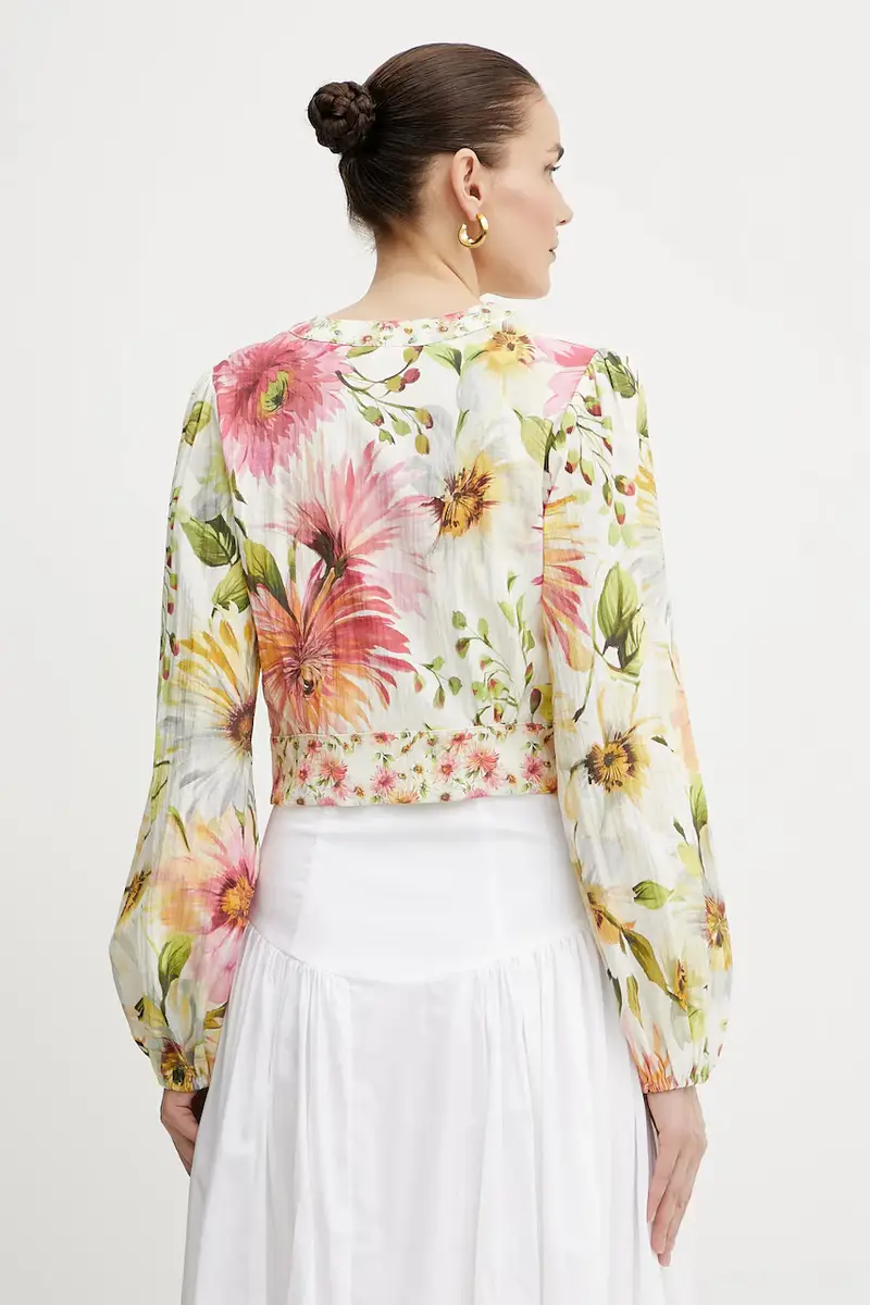 camicia COLETTE donna colore beige W5GH40 WG4G0 miniatura 3