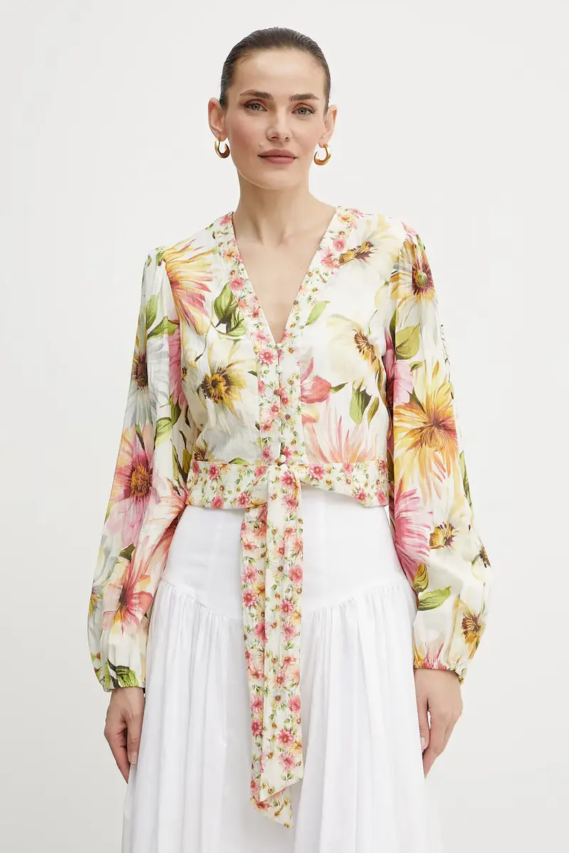 camicia COLETTE donna colore beige W5GH40 WG4G0