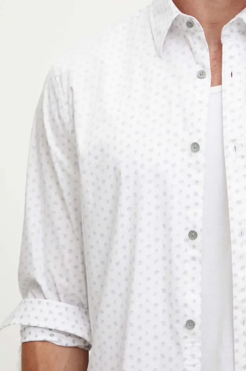 camicia COLLIN uomo colore bianco M4YH08 WGBO1 miniatura 2