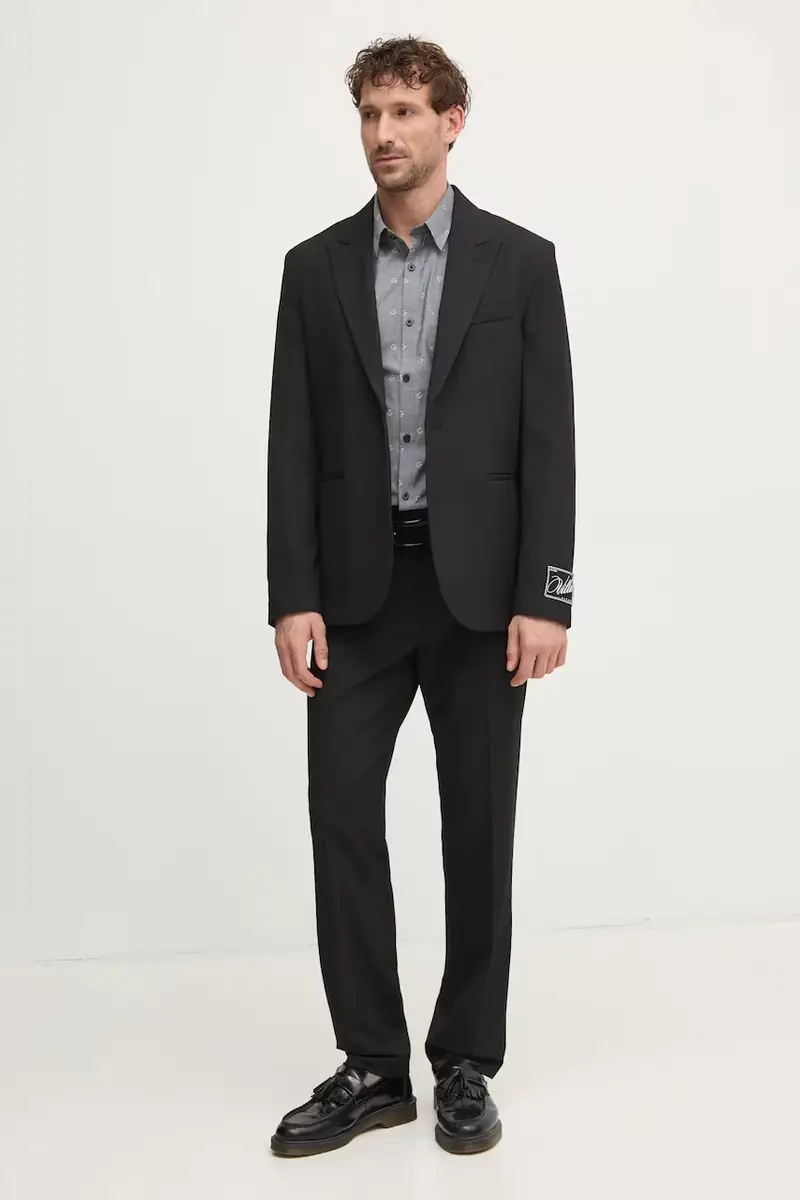 camicia COLLINS uomo colore grigio M5RH05 WFXX1 miniatura 3