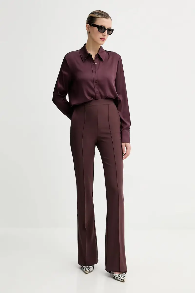 camicia CONCETTA donna colore granata W5YH03 WF1T2 miniatura 2