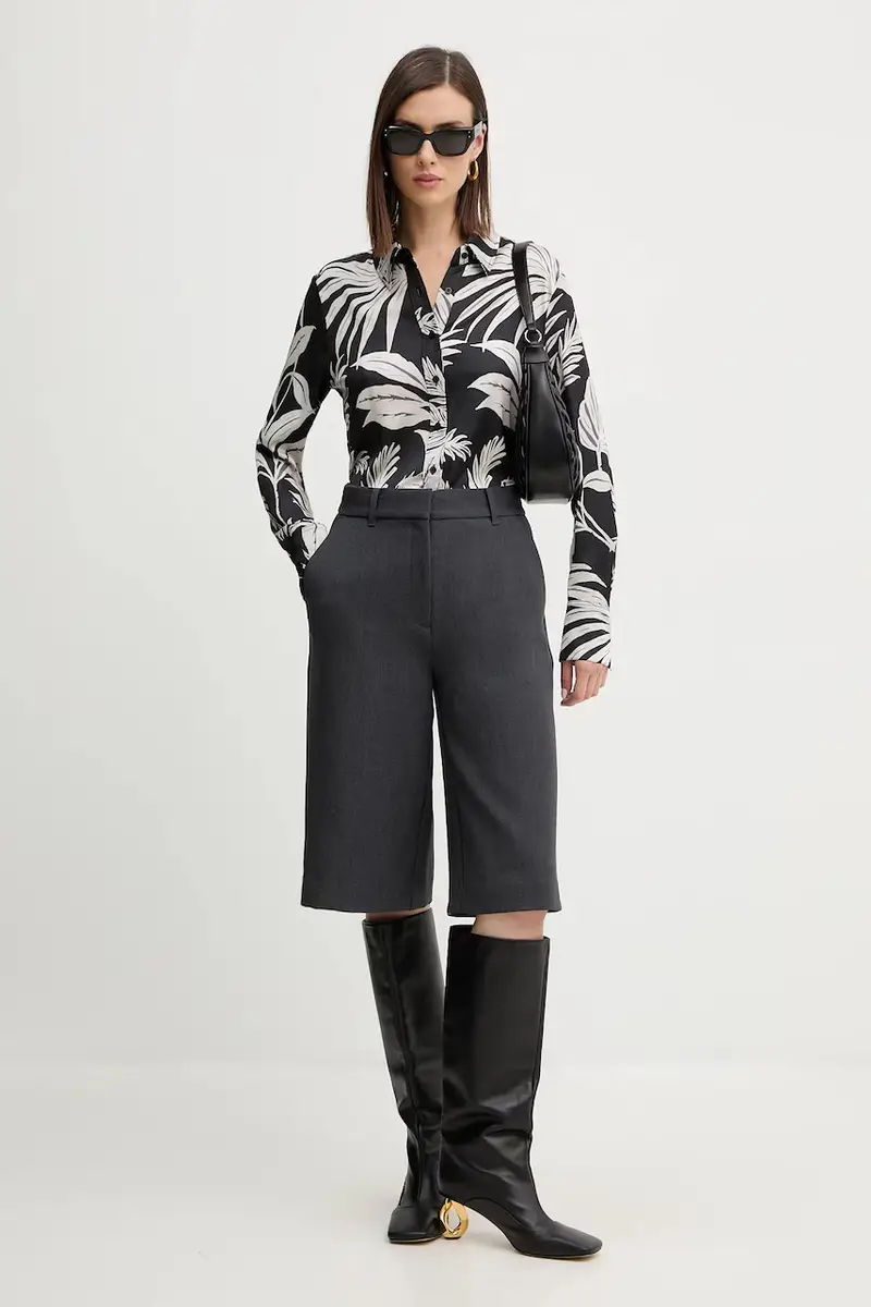 camicia CONCETTA donna colore nero W5YH03 WF1T2 miniatura 2