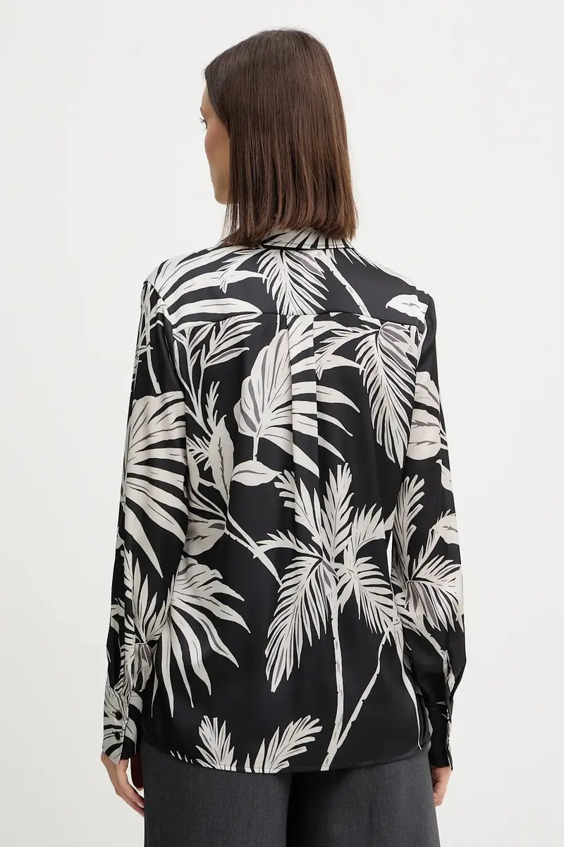 camicia CONCETTA donna colore nero W5YH03 WF1T2 miniatura 3