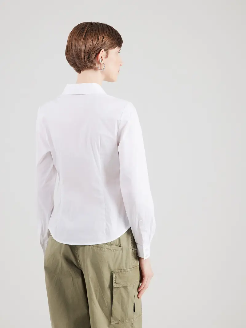 Camicia da donna bianco miniatura 3