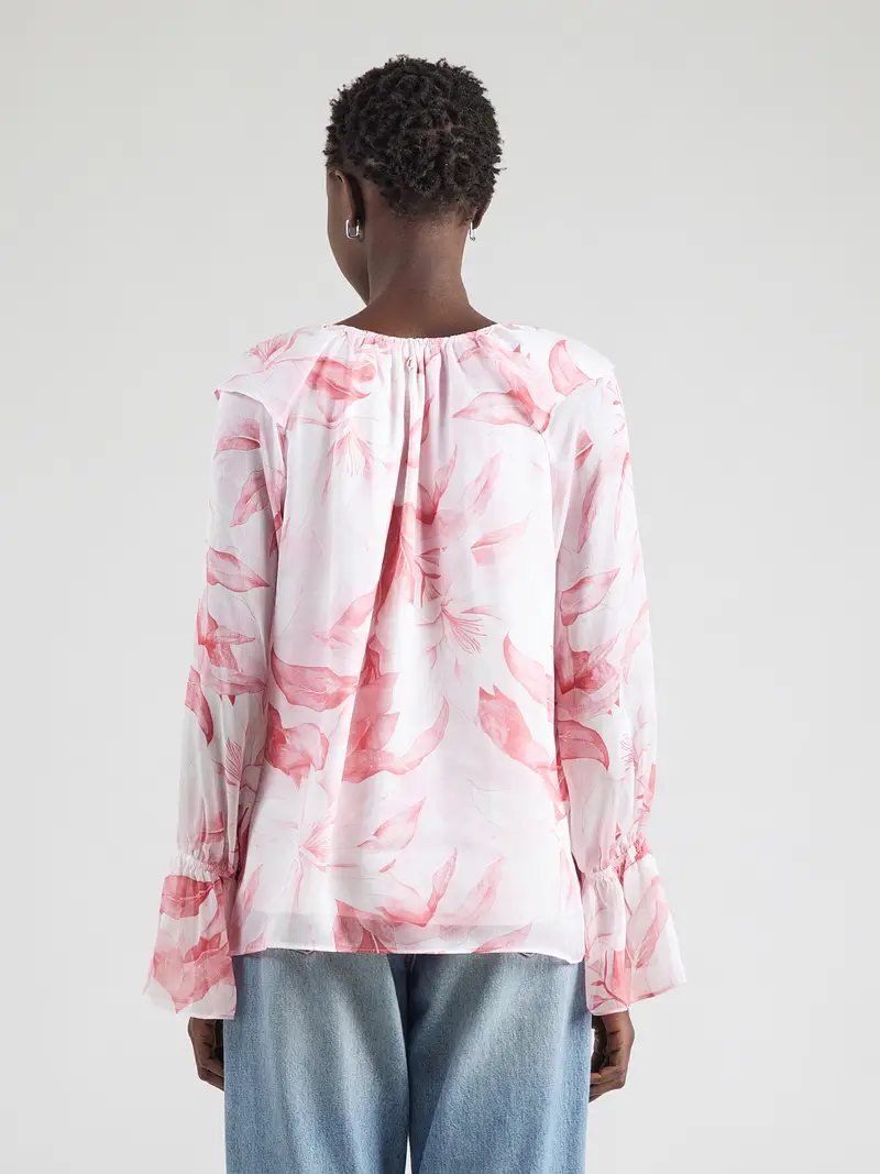 Camicia da donna LAILA rosé / rosa scuro / bianco Rosé miniatura 3