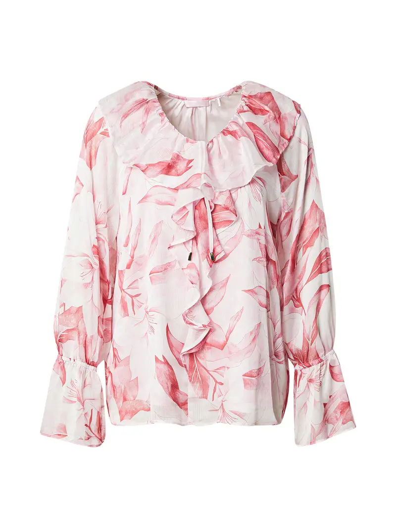 Camicia da donna LAILA rosé / rosa scuro / bianco Rosé