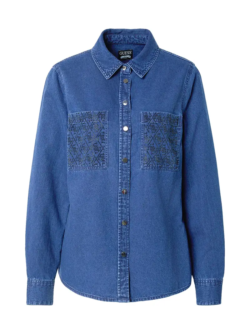 Camicia da donna MONIQUE blu / nero