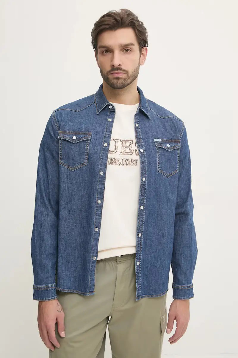 Guess Jeans Uomo Blu 3312157