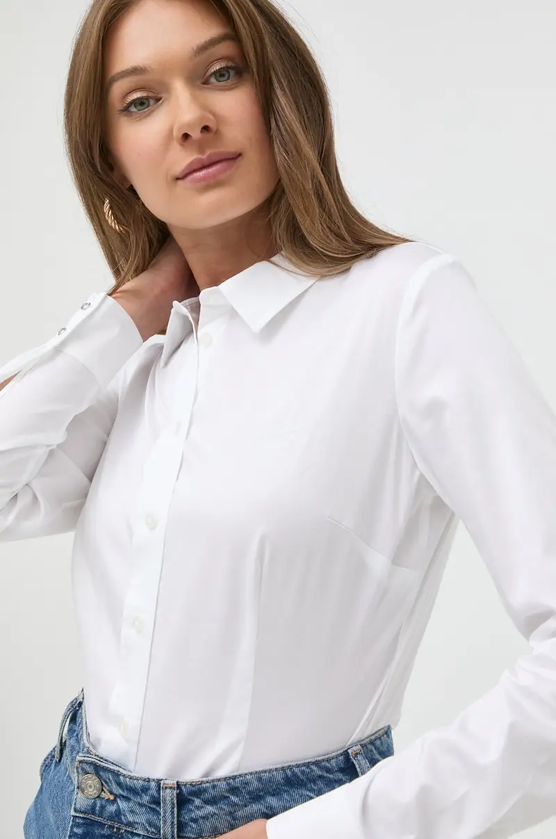 camicia donna Bianco miniatura 5